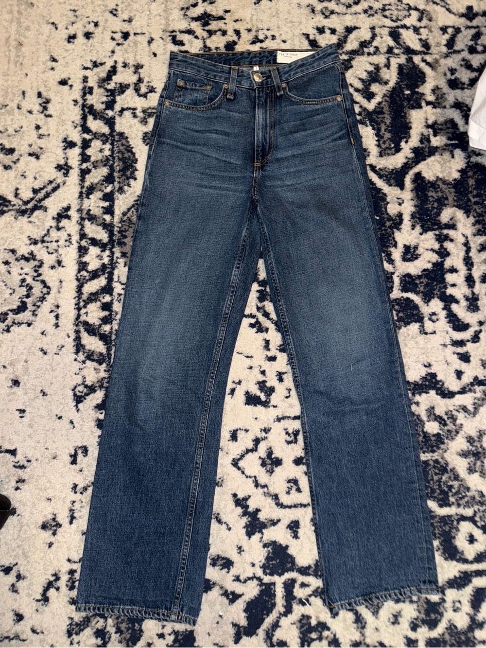 RAG & BONE Ruth Super High-Rise Straight - Picture 3 of 7